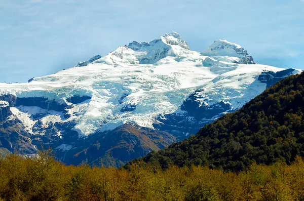 Гора Tronador Регіоні Патагонія — стокове фото