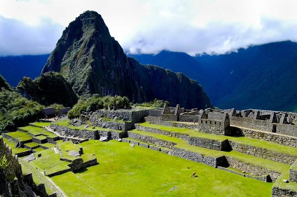 Ruinas Machu Picchu Inca Perú — Foto de Stock