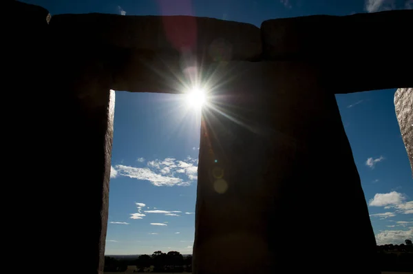 Full Stonehenge Replica Esperance Australia — Stock Photo, Image