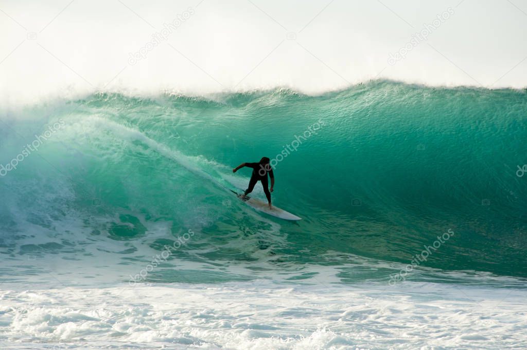 Surfer in the Ocean - Western Australia
