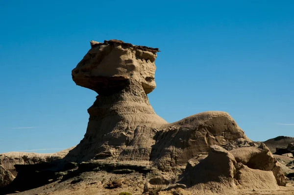 Hold Völgye Ischigualasto Tartományi Park Argentína — Stock Fotó