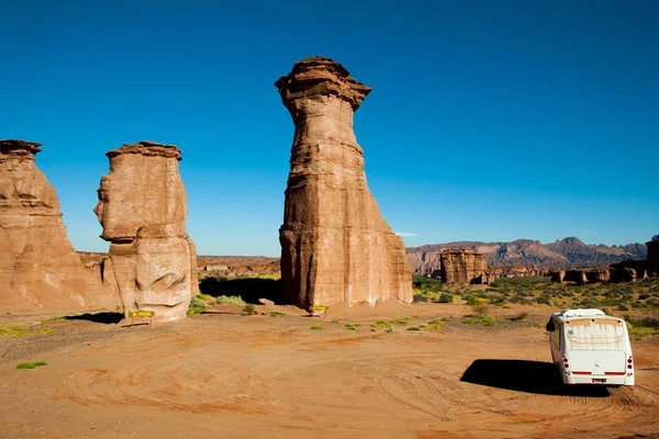 Nationaal Park Talampaya Rioja Argentinië — Stockfoto