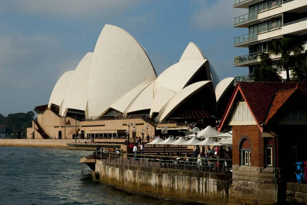 Σίδνεϊ Αυστραλία Απριλίου 2018 Επιβλητική Όπερα Στο Circular Quay — Φωτογραφία Αρχείου