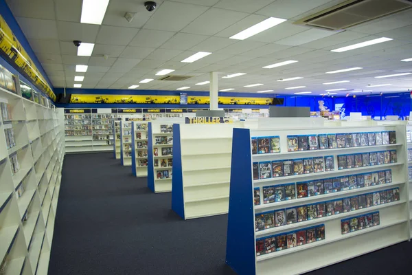 Perth, Avustralya - 13 Mart 2019: Avustralya 'nın Morley banliyösünde kapanan son Blockbuster video dükkanı