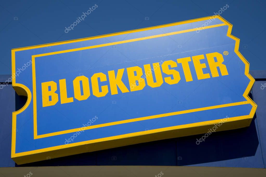 PERTH, AUSTRALIA - March 13, 2019: The last Blockbuster video store in Australia closing down in the suburb of Morley