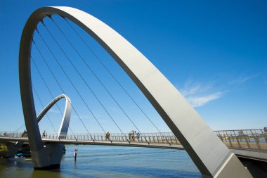 Elizabeth Quay Köprüsü - Perth - Avustralya