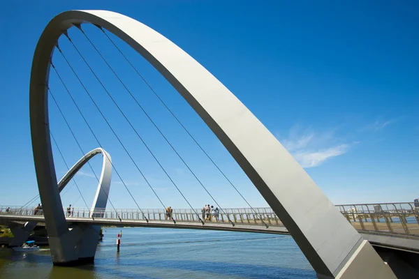 Most Elżbiety Quay Perth Australia — Zdjęcie stockowe
