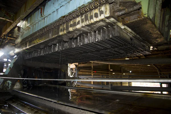 Cellules Électrolyse Dans Traitement Des Minéraux — Photo