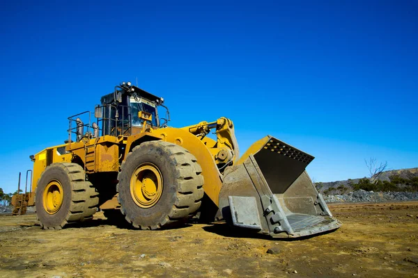 Carregador Mineração Para Serviços Pesados Campo — Fotografia de Stock