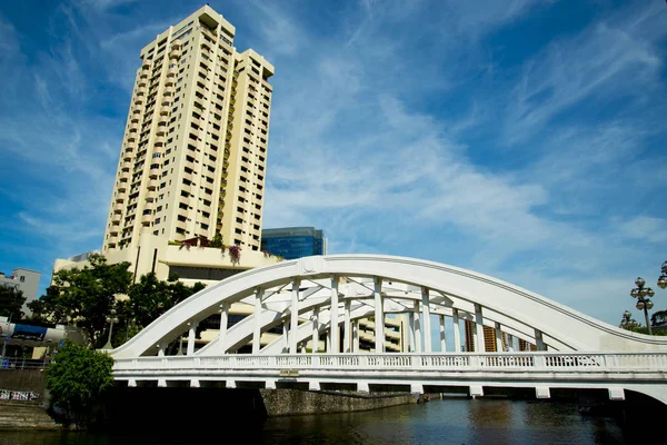 Ponte Elgin Singapore City — Foto Stock