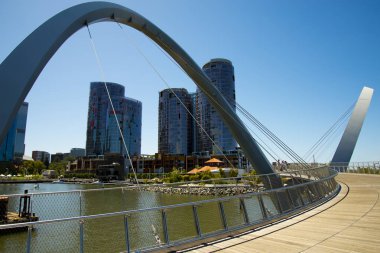 Elizabeth Quay Köprüsü - Perth - Avustralya