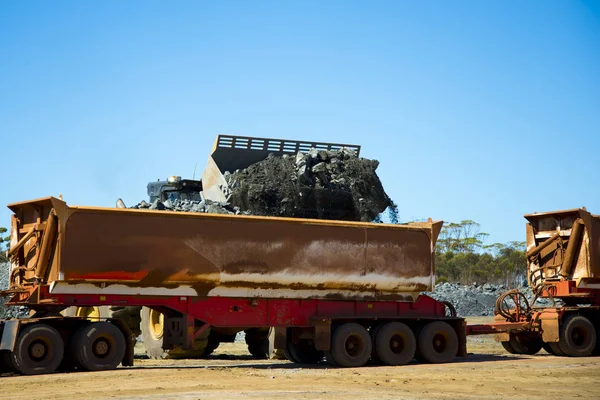 Mining Ore Loads on Road Train