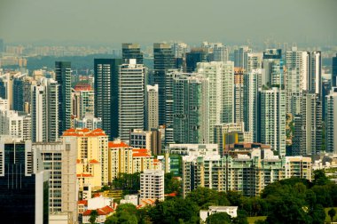 Singapur Şehrindeki Binalar