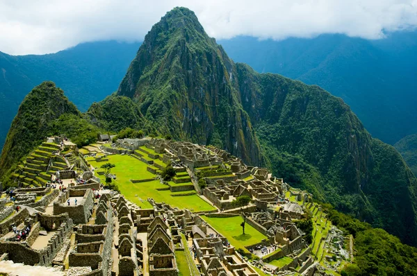 Ruinas Machu Picchu Inca Perú — Foto de Stock