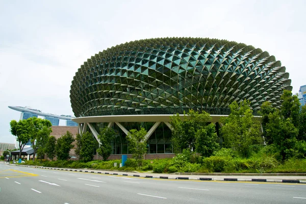 Singapur Ciudad Singapur Abril 2019 Esplanade Theatres Bay Centro Artes — Foto de Stock