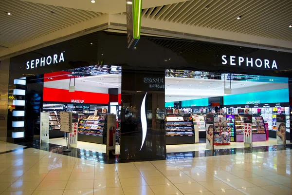 Ciudad Del Singapur Singapur Abril 2019 Tienda Sephora Centro Comercial — Foto de Stock