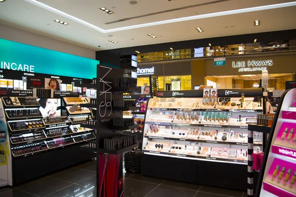 Ciudad Del Singapur Singapur Abril 2019 Tienda Sephora Centro Comercial — Foto de Stock