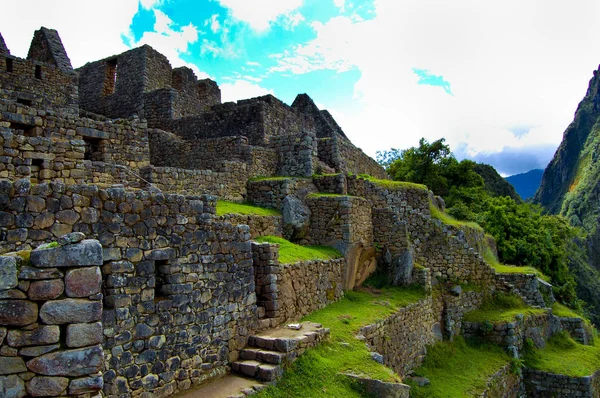 Machu Picchu Inka Ruiner Peru — Stockfoto