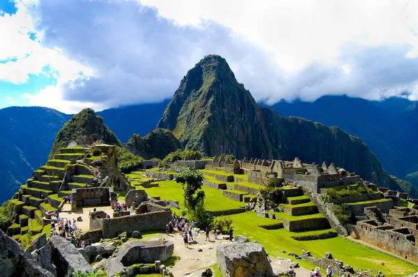 Machu Picchu Ruínas Incas Peru — Fotografia de Stock