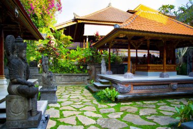 Geleneksel Balili Dekoratif Mimari - Endonezya