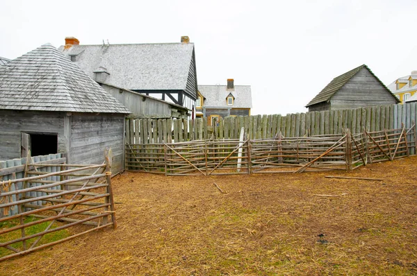 Fort Louisbourg Nova Scotia Canada — Stock Photo, Image