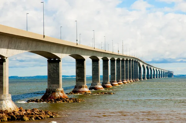 Die Brücke Der Konföderation Kanada — Stockfoto