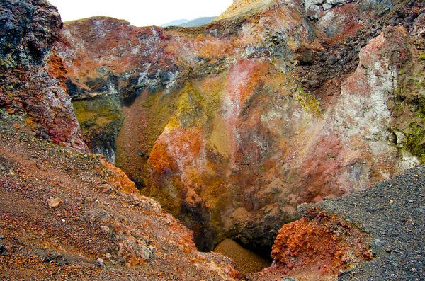 Sierra Negra Crater Galapagos Ecuador — Stock Photo, Image