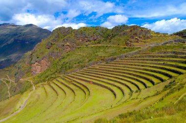 Pisac Inca Harabeleri - Peru