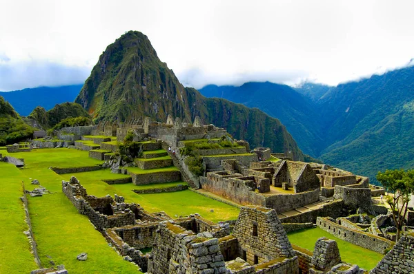 Мачу Пікчу Інків Руїни Перу — стокове фото