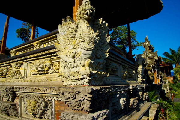 Ubud Palace Bali Indonesië — Stockfoto
