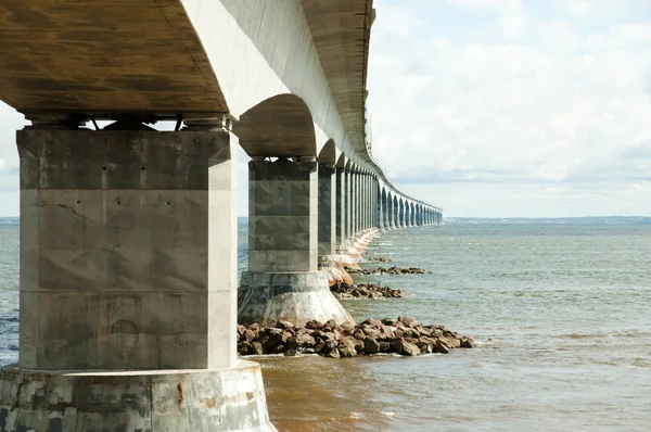 Konföderationsbrücke Kanada — Stockfoto