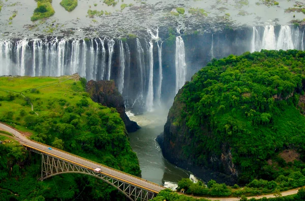 Victoria Falls Sambia Und Simbabwe — Stockfoto