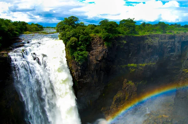 Victoria Falls Sambia Und Simbabwe — Stockfoto