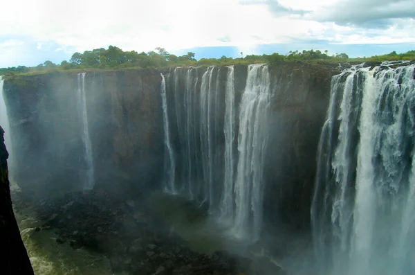 Victoria Falls Zambia Zimbabwe — Foto de Stock