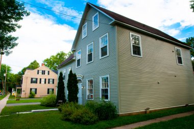 Fredericton, Kanada - 7 Ağustos 2016: Tarihi Stratton Malikanesi