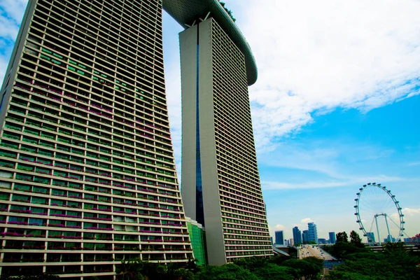 Singapore City Singapore Квітня 2019 Розкішний Готель Marina Bay Sands — стокове фото
