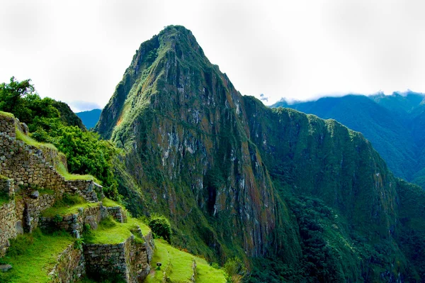 Machu Picchu Nun Nka Harabeleri Peru — Stok fotoğraf