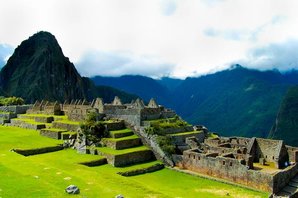 Ruines Inca Machu Picchu Pérou — Photo