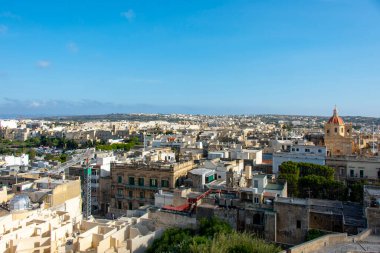 Gozo Adası 'ndaki Victoria Şehri - Malta