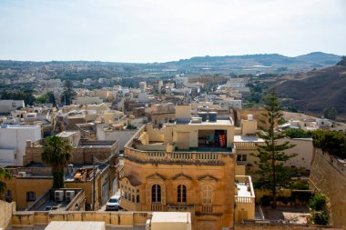 Gozo Adası 'ndaki Victoria Şehri - Malta