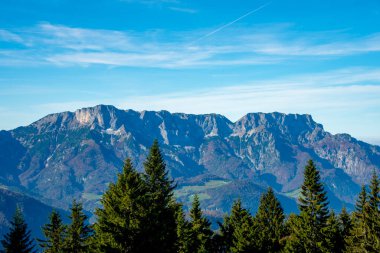 Berchtesgaden Alpleri Rossfeld Panorama Manzarası - Almanya