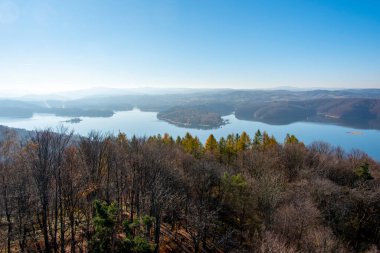 Bieszczady 'deki Solina Gölü - Polonya