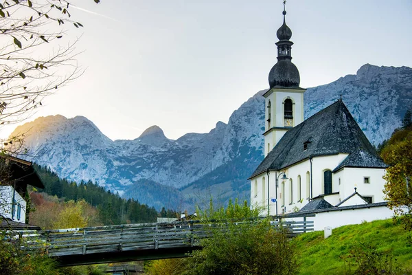 Ramsau 'daki Aziz Sebastian Kilisesi - Almanya