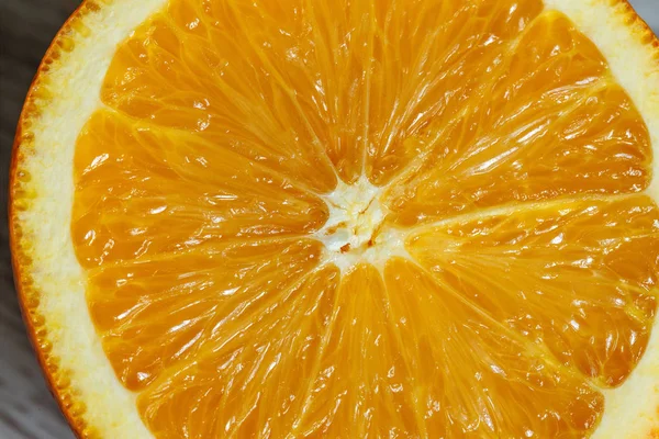 Arancione in primo piano tagliato — Foto Stock