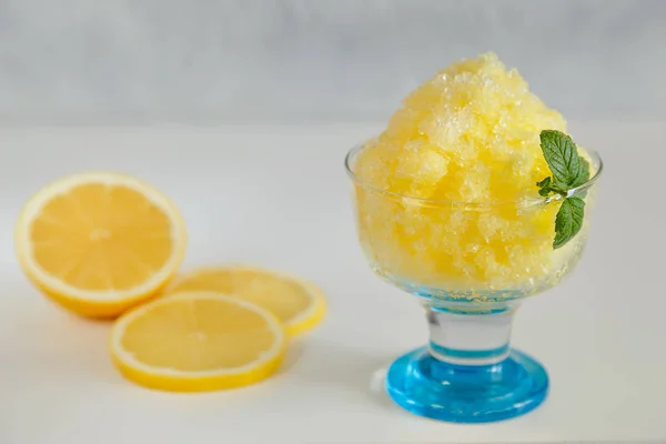 Dessert Kakigori Citron — Photo