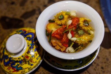 Çin fincanÇiçek çayı