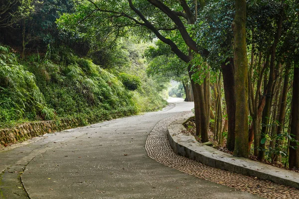 parkta taş sarma yolu