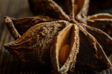 kahverengi badian yakın çekim