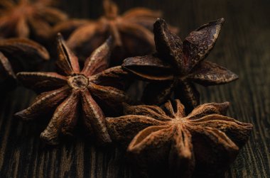 kahverengi badian yakın çekim