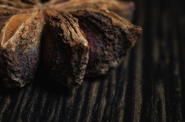 brown badian close up